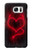 S3682 デビルハート Devil Heart Samsung Galaxy S7 バックケース、フリップケース・カバー