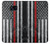 S3687 消防士細い赤い線アメリカの国旗 Firefighter Thin Red Line American Flag Samsung Galaxy S7 バックケース、フリップケース・カバー