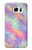 S3706 パステルレインボーギャラクシーピンクスカイ Pastel Rainbow Galaxy Pink Sky Samsung Galaxy S7 バックケース、フリップケース・カバー