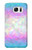 S3747 トランスフラッグポリゴン Trans Flag Polygon Samsung Galaxy S7 バックケース、フリップケース・カバー