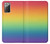 S3698 LGBTグラデーションプライドフラグ LGBT Gradient Pride Flag Samsung Galaxy Note 20 バックケース、フリップケース・カバー