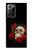 S3753 ダークゴシックゴススカルローズ Dark Gothic Goth Skull Roses Samsung Galaxy Note 20 Ultra, Ultra 5G バックケース、フリップケース・カバー