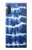 S3671 ブルータイダイ Blue Tie Dye Samsung Galaxy Note 10 バックケース、フリップケース・カバー