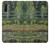 S3674 クロードモネ歩道橋とスイレンプール Claude Monet Footbridge and Water Lily Pool Samsung Galaxy Note 10 バックケース、フリップケース・カバー