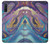 S3676 カラフルな抽象的な大理石の石 Colorful Abstract Marble Stone Samsung Galaxy Note 10 バックケース、フリップケース・カバー