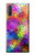 S3677 カラフルなレンガのモザイク Colorful Brick Mosaics Samsung Galaxy Note 10 バックケース、フリップケース・カバー