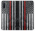 S3687 消防士細い赤い線アメリカの国旗 Firefighter Thin Red Line American Flag Samsung Galaxy Note 10 バックケース、フリップケース・カバー