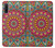 S3694 ヒッピーアートパターン Hippie Art Pattern Samsung Galaxy Note 10 バックケース、フリップケース・カバー