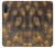 S3691 ゴールドピーコックフェザー Gold Peacock Feather Samsung Galaxy Note 10 Plus バックケース、フリップケース・カバー