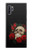 S3753 ダークゴシックゴススカルローズ Dark Gothic Goth Skull Roses Samsung Galaxy Note 10 Plus バックケース、フリップケース・カバー