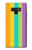 S3678 カラフルなレインボーバーティカル Colorful Rainbow Vertical Note 9 Samsung Galaxy Note9 バックケース、フリップケース・カバー