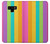 S3678 カラフルなレインボーバーティカル Colorful Rainbow Vertical Note 9 Samsung Galaxy Note9 バックケース、フリップケース・カバー