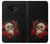S3753 ダークゴシックゴススカルローズ Dark Gothic Goth Skull Roses Note 9 Samsung Galaxy Note9 バックケース、フリップケース・カバー