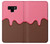 S3754 ストロベリーアイスクリームコーン Strawberry Ice Cream Cone Note 9 Samsung Galaxy Note9 バックケース、フリップケース・カバー