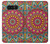 S3694 ヒッピーアートパターン Hippie Art Pattern Note 8 Samsung Galaxy Note8 バックケース、フリップケース・カバー