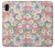 S3688 花の花のアートパターン Floral Flower Art Pattern Samsung Galaxy A10e バックケース、フリップケース・カバー