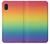 S3698 LGBTグラデーションプライドフラグ LGBT Gradient Pride Flag Samsung Galaxy A10e バックケース、フリップケース・カバー