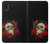 S3753 ダークゴシックゴススカルローズ Dark Gothic Goth Skull Roses Samsung Galaxy A10e バックケース、フリップケース・カバー