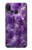 S3713 パープルクォーツアメジストグラフィックプリント Purple Quartz Amethyst Graphic Printed Samsung Galaxy A20, Galaxy A30 バックケース、フリップケース・カバー