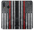 S3687 消防士細い赤い線アメリカの国旗 Firefighter Thin Red Line American Flag Samsung Galaxy A20e バックケース、フリップケース・カバー