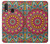 S3694 ヒッピーアートパターン Hippie Art Pattern Samsung Galaxy A20e バックケース、フリップケース・カバー