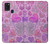 S3710 ピンクのラブハート Pink Love Heart Samsung Galaxy A21s バックケース、フリップケース・カバー