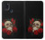 S3753 ダークゴシックゴススカルローズ Dark Gothic Goth Skull Roses Samsung Galaxy A21s バックケース、フリップケース・カバー