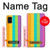 S3678 カラフルなレインボーバーティカル Colorful Rainbow Vertical Samsung Galaxy A41 バックケース、フリップケース・カバー