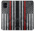 S3687 消防士細い赤い線アメリカの国旗 Firefighter Thin Red Line American Flag Samsung Galaxy A41 バックケース、フリップケース・カバー