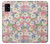 S3688 花の花のアートパターン Floral Flower Art Pattern Samsung Galaxy A41 バックケース、フリップケース・カバー