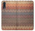 S3752 ジグザグ生地パターングラフィックプリント Zigzag Fabric Pattern Graphic Printed Samsung Galaxy A50 バックケース、フリップケース・カバー