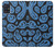 S3679 かわいいゴーストパターン Cute Ghost Pattern Samsung Galaxy A51 5G バックケース、フリップケース・カバー