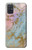 S3717 ローズゴールドブルーパステル大理石グラフィックプリント Rose Gold Blue Pastel Marble Graphic Printed Samsung Galaxy A71 5G バックケース、フリップケース・カバー