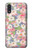 S3688 花の花のアートパターン Floral Flower Art Pattern Samsung Galaxy A01 バックケース、フリップケース・カバー