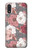 S3716 バラの花柄 Rose Floral Pattern Samsung Galaxy A01 バックケース、フリップケース・カバー