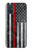 S3687 消防士細い赤い線アメリカの国旗 Firefighter Thin Red Line American Flag Samsung Galaxy A71 バックケース、フリップケース・カバー