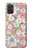 S3688 花の花のアートパターン Floral Flower Art Pattern Samsung Galaxy A71 バックケース、フリップケース・カバー