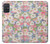 S3688 花の花のアートパターン Floral Flower Art Pattern Samsung Galaxy A71 バックケース、フリップケース・カバー
