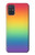 S3698 LGBTグラデーションプライドフラグ LGBT Gradient Pride Flag Samsung Galaxy A71 バックケース、フリップケース・カバー