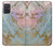 S3717 ローズゴールドブルーパステル大理石グラフィックプリント Rose Gold Blue Pastel Marble Graphic Printed Samsung Galaxy A71 バックケース、フリップケース・カバー