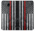 S3687 消防士細い赤い線アメリカの国旗 Firefighter Thin Red Line American Flag Samsung Galaxy J7 (2018), J7 Aero, J7 Top, J7 Aura, J7 Crown, J7 Refine, J7 Eon, J7 V 2nd Gen, J7 Star バックケース、フリップケース・カバー