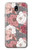 S3716 バラの花柄 Rose Floral Pattern Samsung Galaxy J7 (2018), J7 Aero, J7 Top, J7 Aura, J7 Crown, J7 Refine, J7 Eon, J7 V 2nd Gen, J7 Star バックケース、フリップケース・カバー