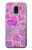 S3710 ピンクのラブハート Pink Love Heart Samsung Galaxy J6 (2018) バックケース、フリップケース・カバー