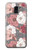 S3716 バラの花柄 Rose Floral Pattern Samsung Galaxy J6 (2018) バックケース、フリップケース・カバー