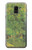S3748 フィンセント・ファン・ゴッホ パブリックガーデンの車線 Van Gogh A Lane in a Public Garden Samsung Galaxy J6 (2018) バックケース、フリップケース・カバー