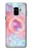 S3709 ピンクギャラクシー Pink Galaxy Samsung Galaxy A8 (2018) バックケース、フリップケース・カバー