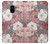 S3716 バラの花柄 Rose Floral Pattern Samsung Galaxy A8 (2018) バックケース、フリップケース・カバー