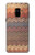 S3752 ジグザグ生地パターングラフィックプリント Zigzag Fabric Pattern Graphic Printed Samsung Galaxy A8 (2018) バックケース、フリップケース・カバー