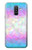 S3747 トランスフラッグポリゴン Trans Flag Polygon Samsung Galaxy A6+ (2018), J8 Plus 2018, A6 Plus 2018  バックケース、フリップケース・カバー
