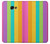 S3678 カラフルなレインボーバーティカル Colorful Rainbow Vertical Samsung Galaxy A5 (2017) バックケース、フリップケース・カバー
